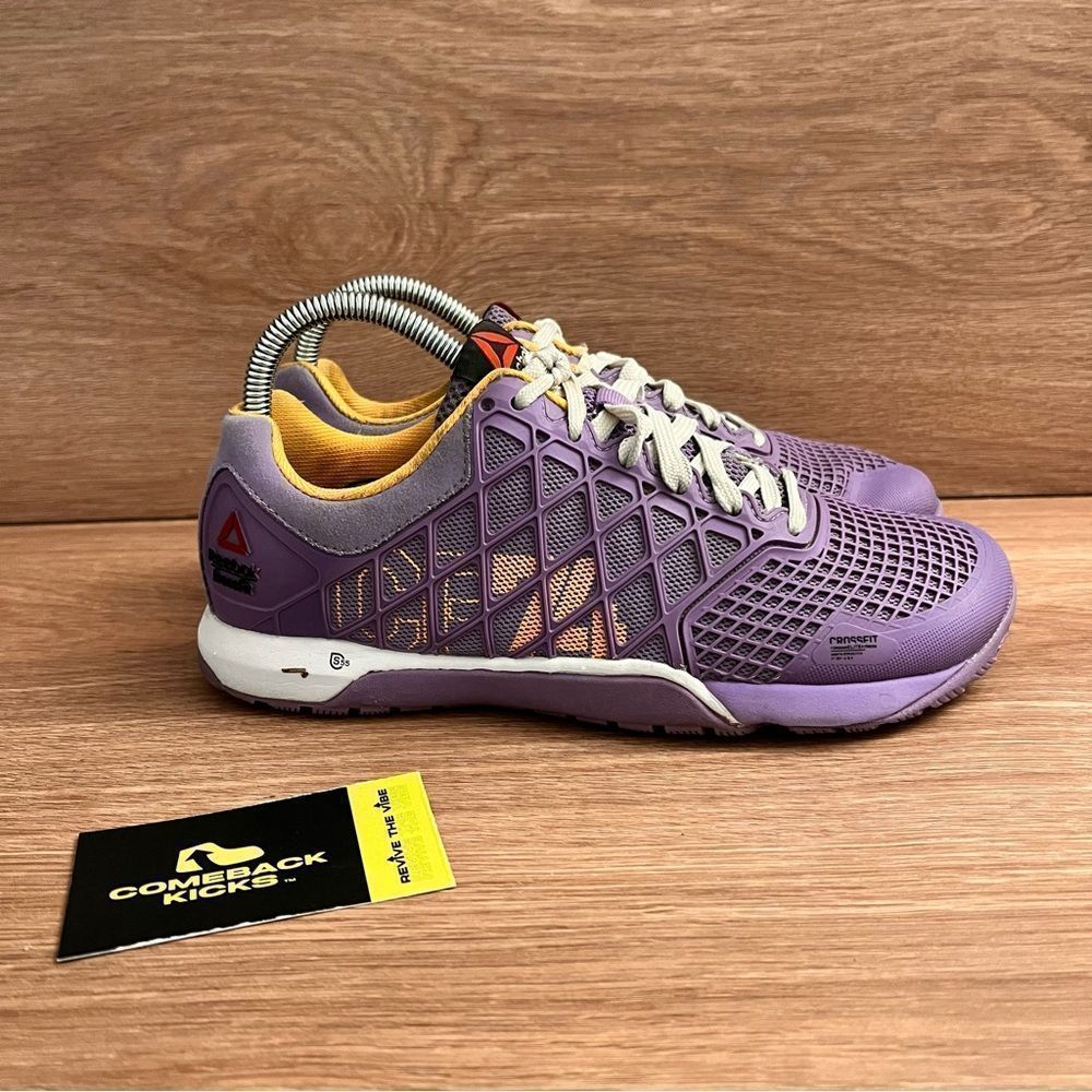 Reebok Crossfit Nano 4.0 Purple M47676 Sneakers Shoes Women's Size 8.5